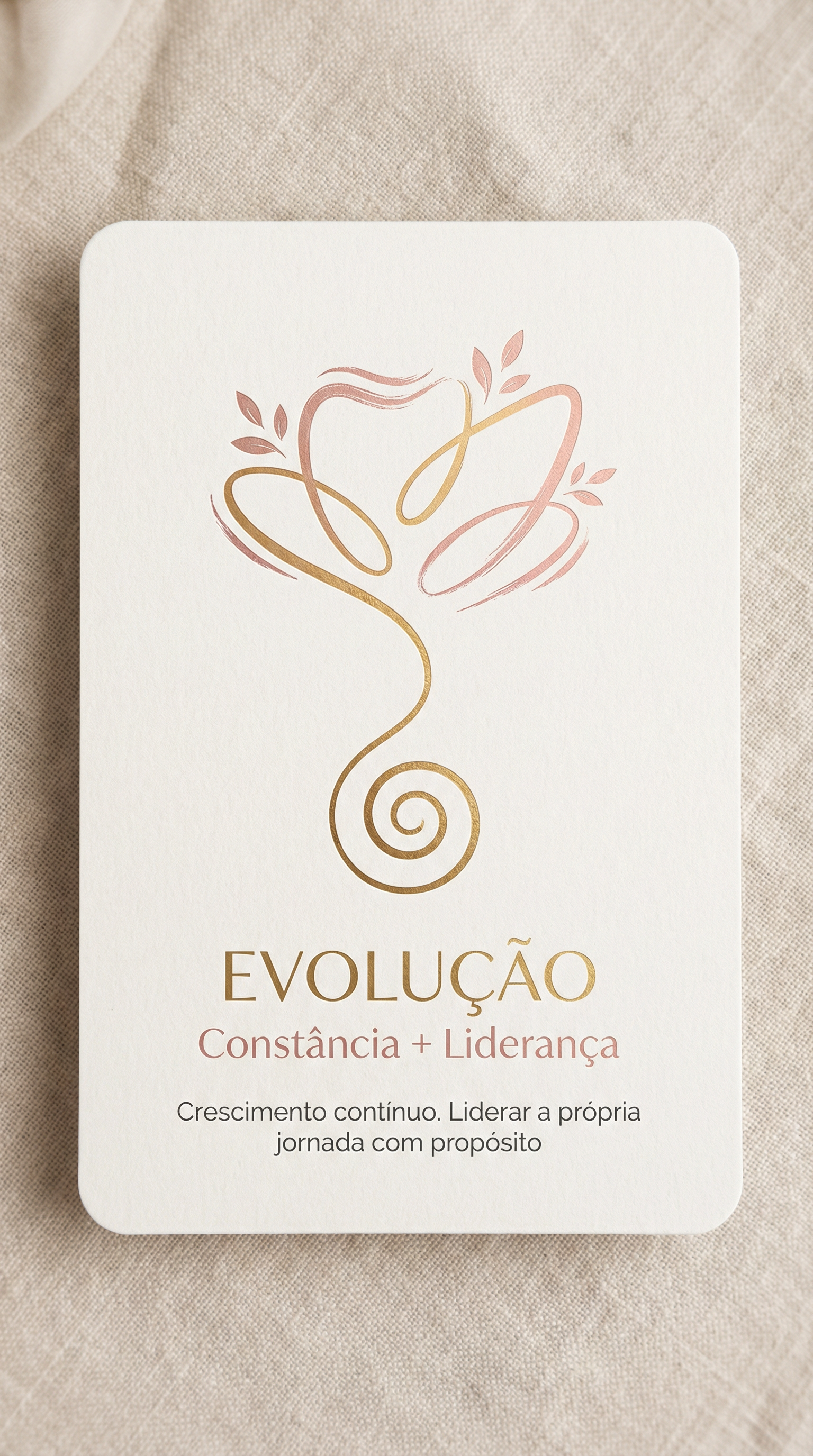 EVOLUÇÃO - Constância + Liderança